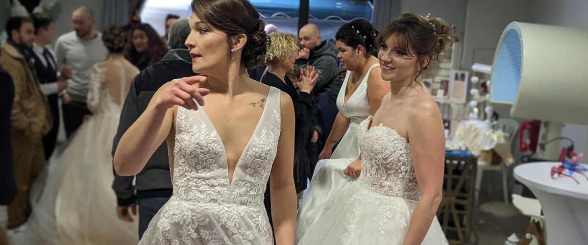 Le Salon du mariage de Causse-et-Diège uni avec le succès