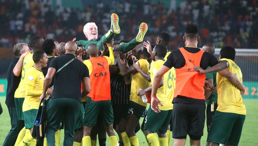 L'Afrique du Sud exulte : elle bat le Congo et s'adjuge la troisième place de cette coupe d'Afrique des nations !