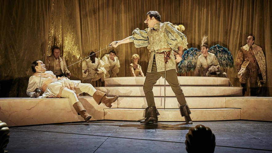 Espalion. "Cyrano de Bergerac" avec la Comédie française