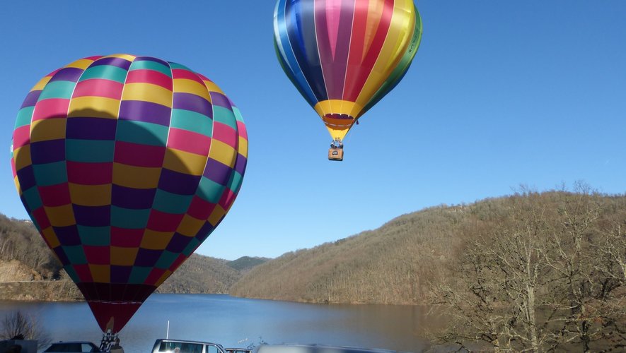 Une balade en montgolfière pour mieux découvrir la région.