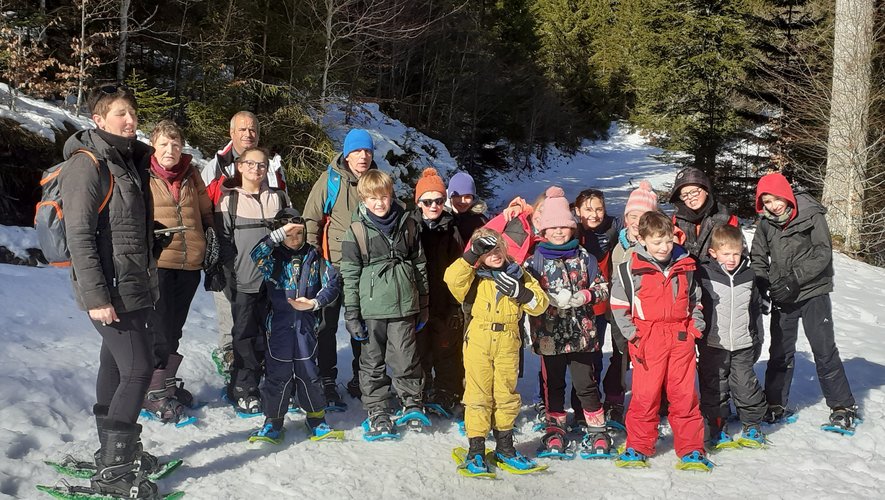 Sortie raquettes et ski avec Familles rurales