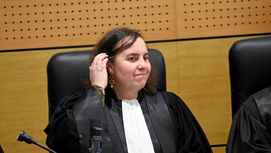 Mélanie Cabal, 43 ans, présidente du tribunal de Rodez.