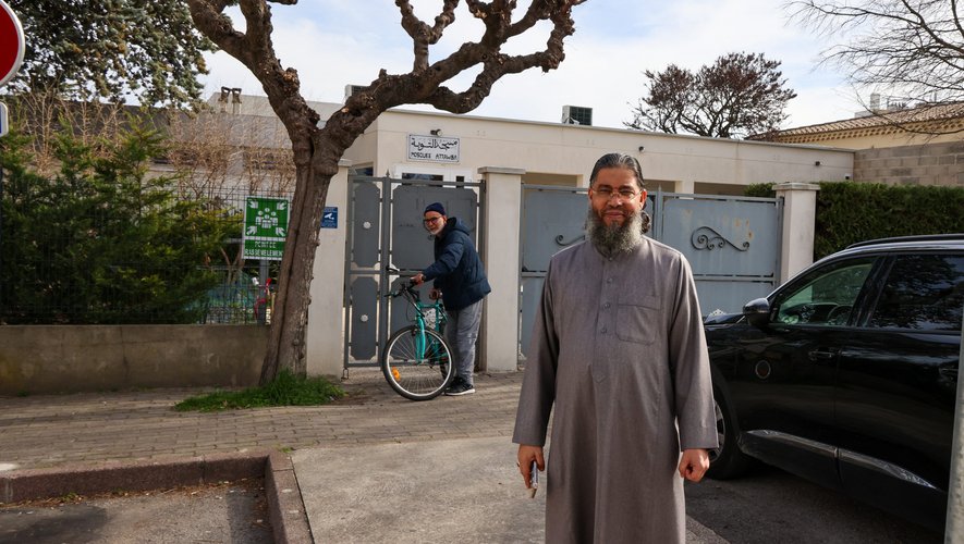 Accusé d'"incitation à la haine", l'imam tunisien Mahjoub Mahjoubi a été arrêté à Bagnols-sur-Cèze en vue d'une expulsion,.