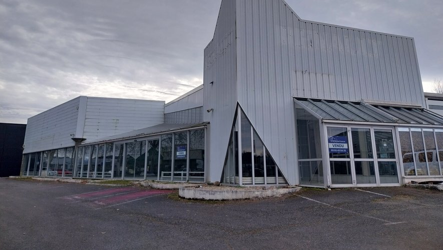 Le nouveau local de l’entreprise, à la place de l’ancien garage Renault, route de Montauban.