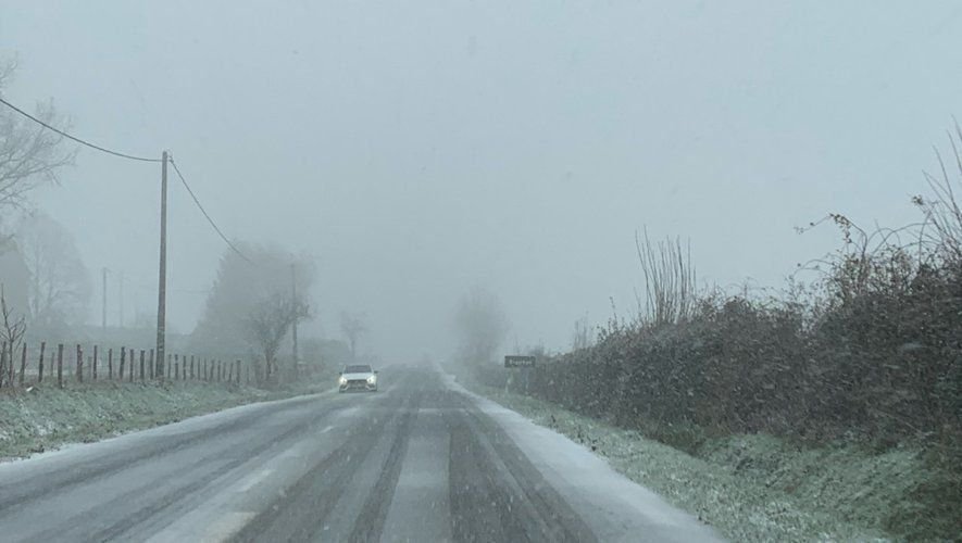 Les conditions de circulation sont encore délicates dans le nord de l'Aveyron.
