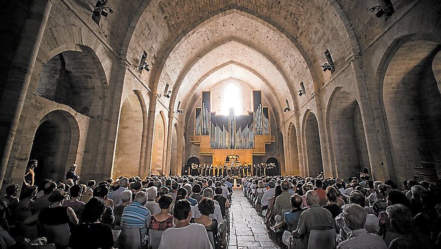 L'abbaye de Sylvanès obtient par exemple 73 000 € pour l'élaboration de sa programmation.