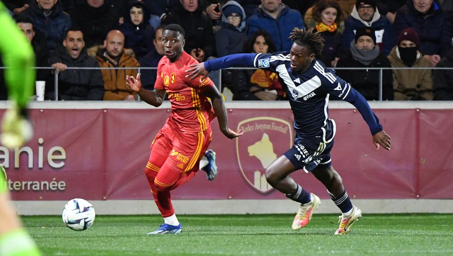 Dembo Sylla a marqué des points contre Bordeaux.