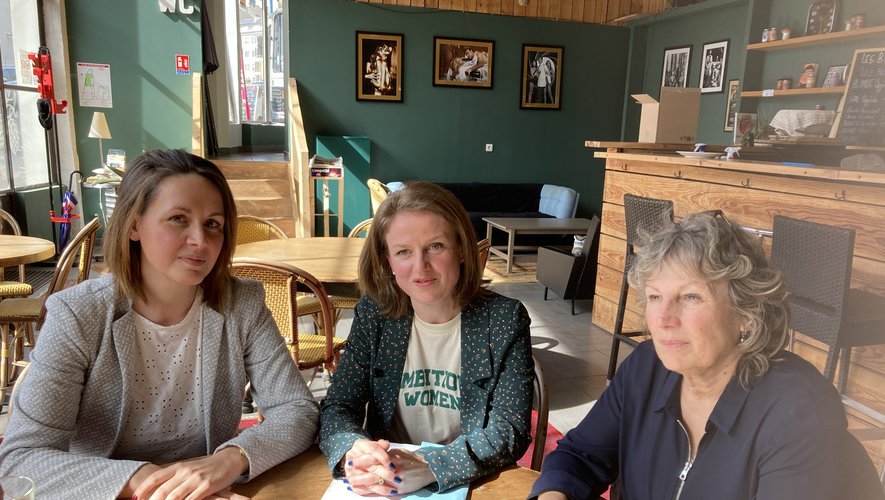 Kateline Durand, Sarah Vidal et Graziella Piérini, trois élus engagés pour les droits et la santé de femmes.