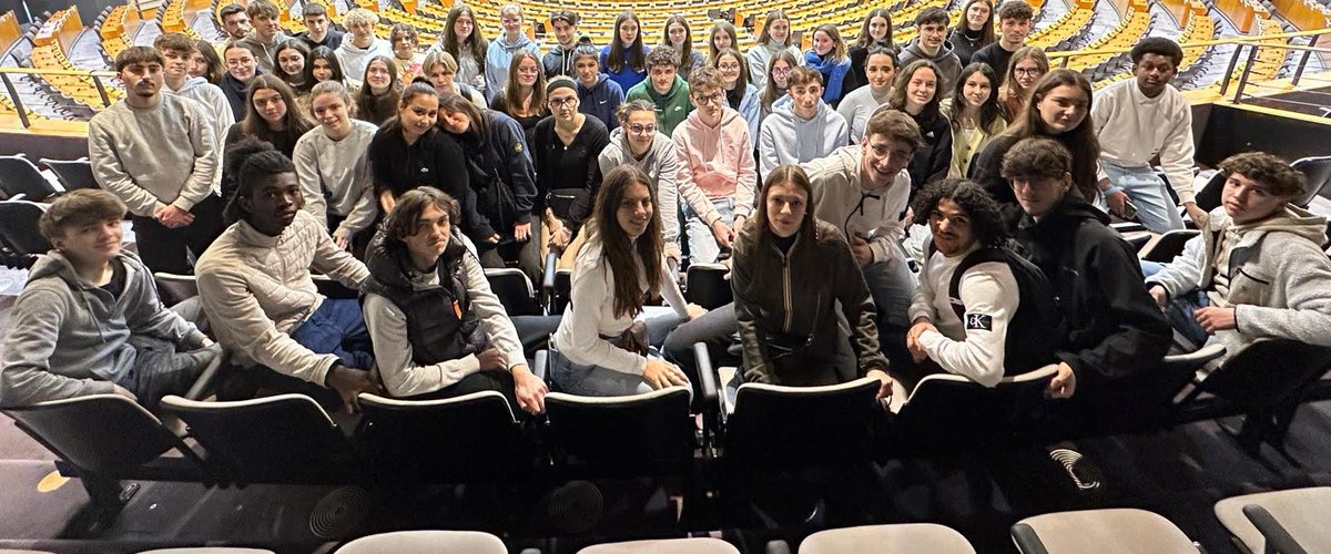 Lutter contre une abstention trop élevée : les élèves du lycée Monteil de Rodez partent à l’assaut des institutions européennes