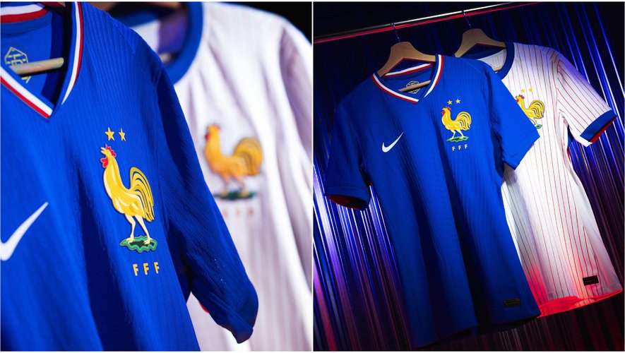 Voici les maillots que portera l'équipe de France lors de l'Euro 2024... et même avant !