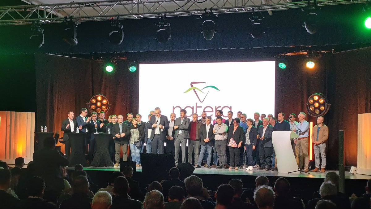 Natera, née de la fusion des coopératives Unicor et Capel : 
