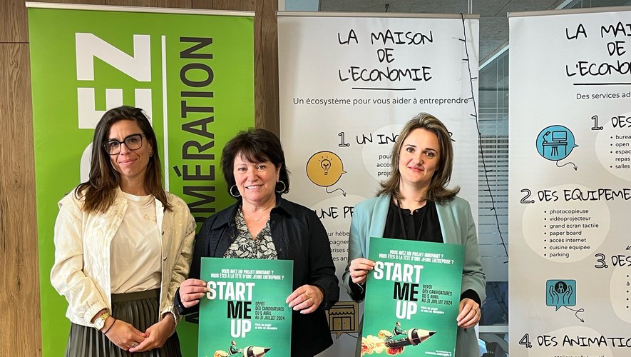 Monique bultelherment, Cécile Marcilhac, Juliette Tarroux lance le projet START ME UP