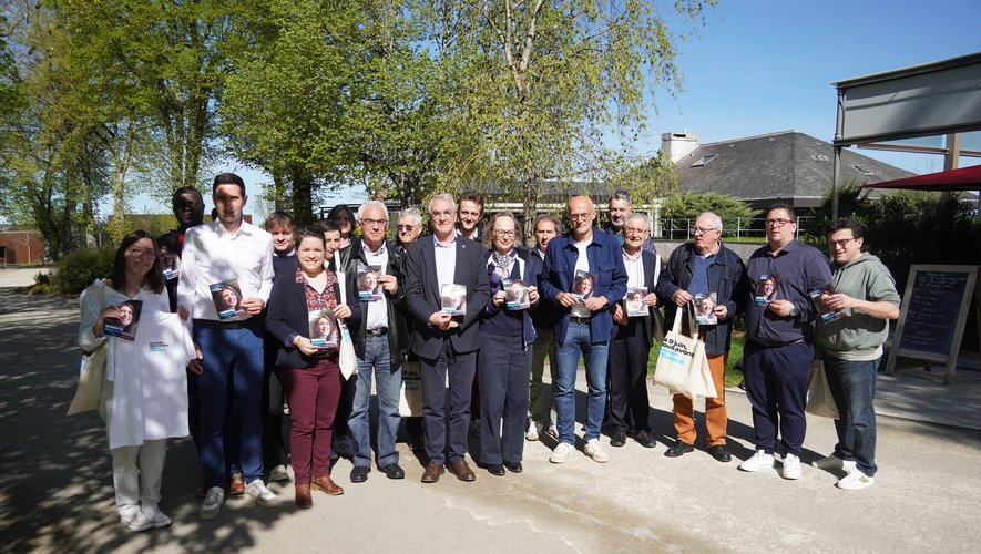 En Aveyron, les représentants locaux de la majorité présidentielle ont lancé leur campagne pour soutenir Valérie Hayer aux élections européennes.