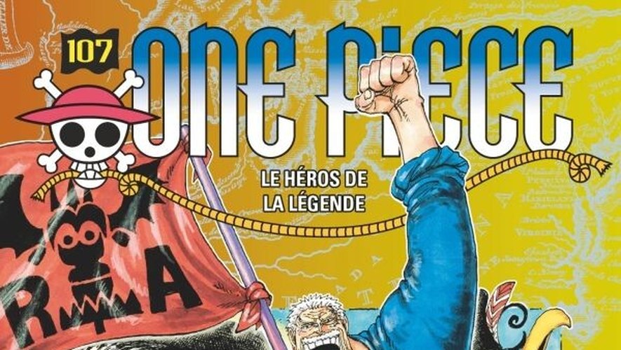 Le nouveau tome de "One Piece" est en tête des meilleures ventes de livres.