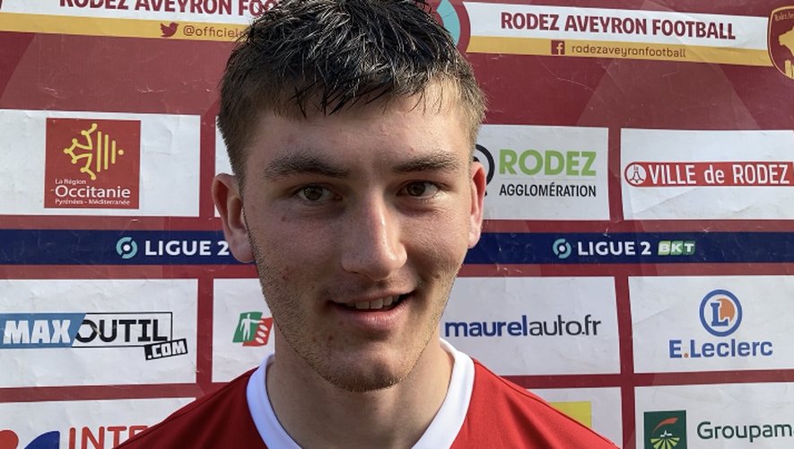 Arrivé cette semaine en prêt de Caen, Ewen Jaouen (18 ans) a été titularisé d'entrée par Didier Santini.