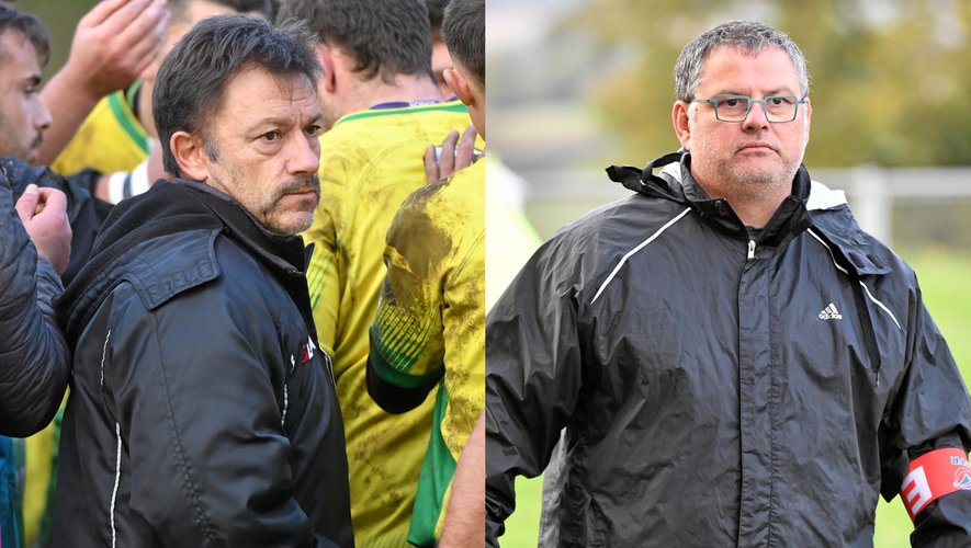 Les coaches de LSA François Giovannini et Frédéric Gil.