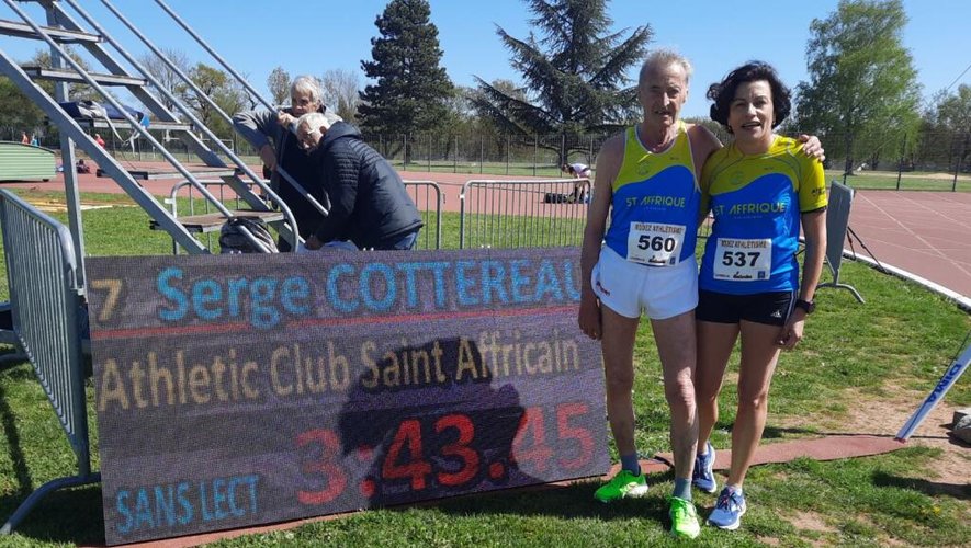 À 86 ans, le Saint-Affricain Serge Cottereau signe la meilleure performance française sur 800 mètres !