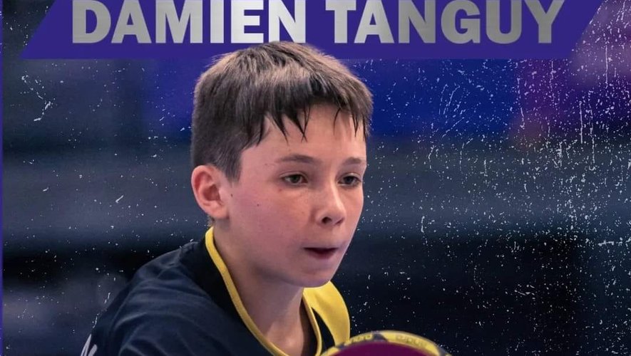 Le jeune  Damien Tanguy a fait honneur à son club.