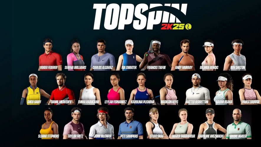 "Top Spin", série majeure des jeux vidéo de tennis, fait son retour vendredi après 13 années d'absence.