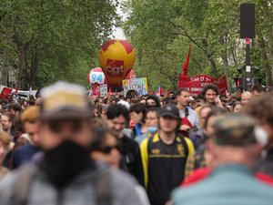 Dix fois moins de monde : la réforme des retraites est passée, retour à la normale en 2024 pour les manifestations du 1er-Mai en France