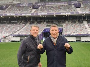 VIDEO. TFC - Montpellier : les Jumeaux vont faire rayonner l'Aveyron jusqu'au Stadium en chantant le 