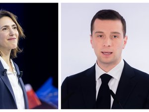 Élections européennes : Ukraine, sécurité, immigration, ce qu'il faut retenir du face-à-face musclé entre le RN Jordan Bardella et la macroniste Valérie Hayer