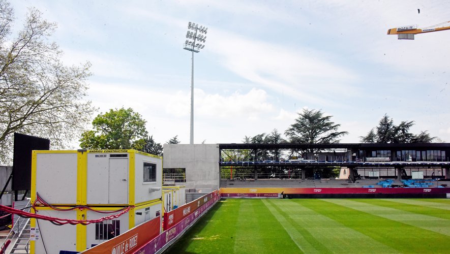 Stade Paul-Lignon - Rodez AF/Stade Rodez Aveyron, Rodez, France