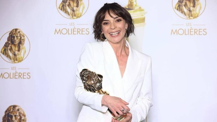 Vanessa Cailhol a remporté le prix de la comédienne dans un spectacle public lors de la dernière édition des Molières.