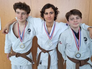 Saint-Geniez-d'Olt : trois jeunes judokas marmots ont représenté l'Aveyron au niveau national