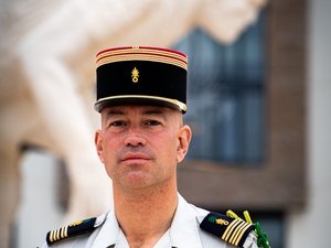Aveyron : Benjamin Brunet est le nouveau colonel de la 13e Demi-brigade de la Légion étrangère du Larzac