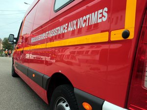 Aveyron : collision entre un camion et une moto, le motard gravement blessé