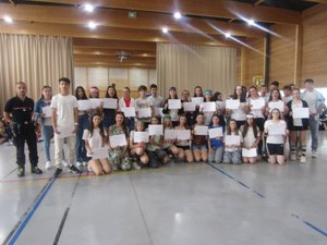 Aveyron : à Onet-le-Château, des élèves du collège Saint-Viateur-Canaguet ont organisé leur 