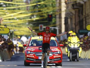 VIDEOS. Tour de France 2024 : nouvelle victoire d'étape française, une première depuis 1968, à Pogacar le maillot jaune