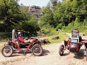 VIDÉO. Unique en Aveyron, original et silencieux, découvrez la randonnée en Swincar dans le canyon de Bozouls