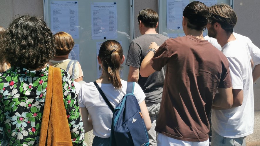 Résultats du bac 2024 dans le sillage de l’Aveyron, les lycéens