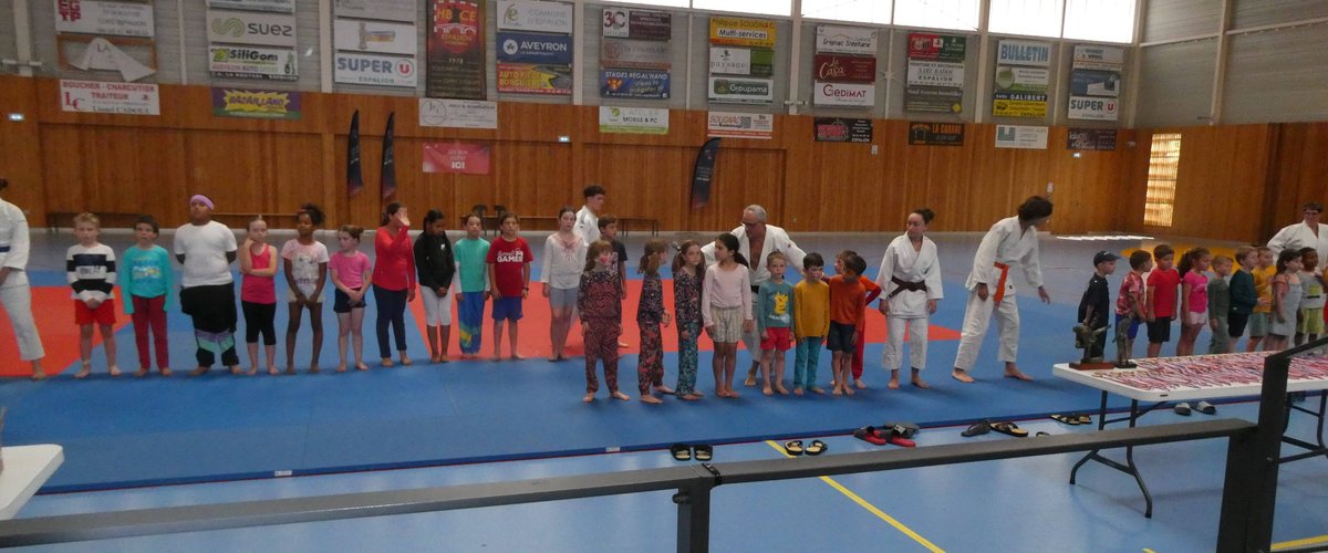 A Espalion, un spectacle et des trophées pour clôturer une belle saison du côté du club de judo