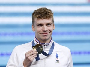 JO de Paris 2024 : "Pas dans mes valeurs", quand Léon Marchand rembarre Léa Salamé et son émission "Quels Jeux !"