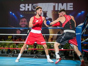 Onet-le-Château. JO de Paris 2024 : Sofiane Oumiha et Billal Bennama, ces champions olympiques de boxe qui étaient sur le ring de l'Athyrium le 25 mai !