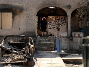 Les pires incendies de l'année en Grèce provoqués par un câble électrique défectueux ?