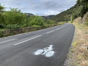 Aveyron : quels sont ces logos qui fleurissent sur la route départementale 41 ?