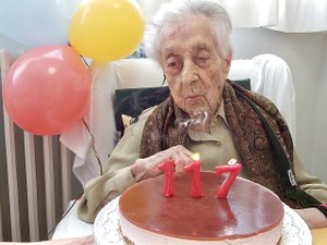 À 117 ans, la doyenne de l'humanité, connue comme étant la 