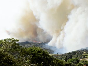 Face au risque d'incendie près de la Méditerranée, des pompiers de l'Aveyron sont mobilisés dans l'Hérault