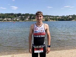 Triathlon du Lévézou : à Villefranche-de-Panat, Baptiste Teissandier s'impose dans la confusion