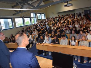 C'est le début d'une nouvelle aventure : à l'IUT de Rodez, l'heure de la reprise a sonné pour 650 étudiants