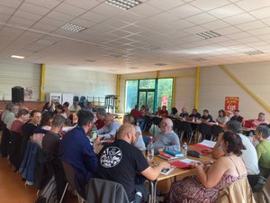 En assemblée générale, la CGT de l'Aveyron annonce une journée de mobilisation le 1er octobre