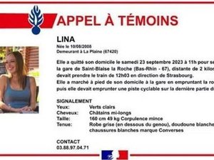 Disparition de Lina : sac à main, affaires, ADN... ce qui a été retrouvé dans le véhicule utilisé par le principal suspect