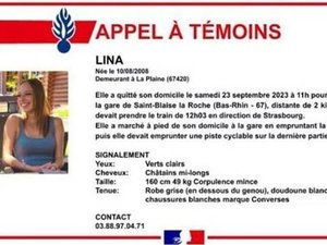 Disparition de Lina : le trajet parcouru ce 23 septembre 2023 par le principal suspect dans la voiture où l'ADN et le sac à main de l'adolescente ont été retrouvés