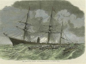 114 morts, coulé en 1856, immortalisé par Jules Verne, l'épave du navire français, Le Lyonnais, retrouvée au fond de l'Atlantique