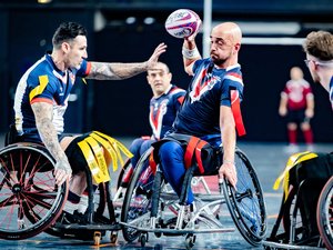 Omnisports : l'équipe de France de rugby à XIII fauteuil vient sensibiliser au handisport à Rodez