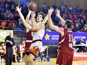 Basket-ball : à Rodez, Luca Bonnal de retour à la vie d'avant